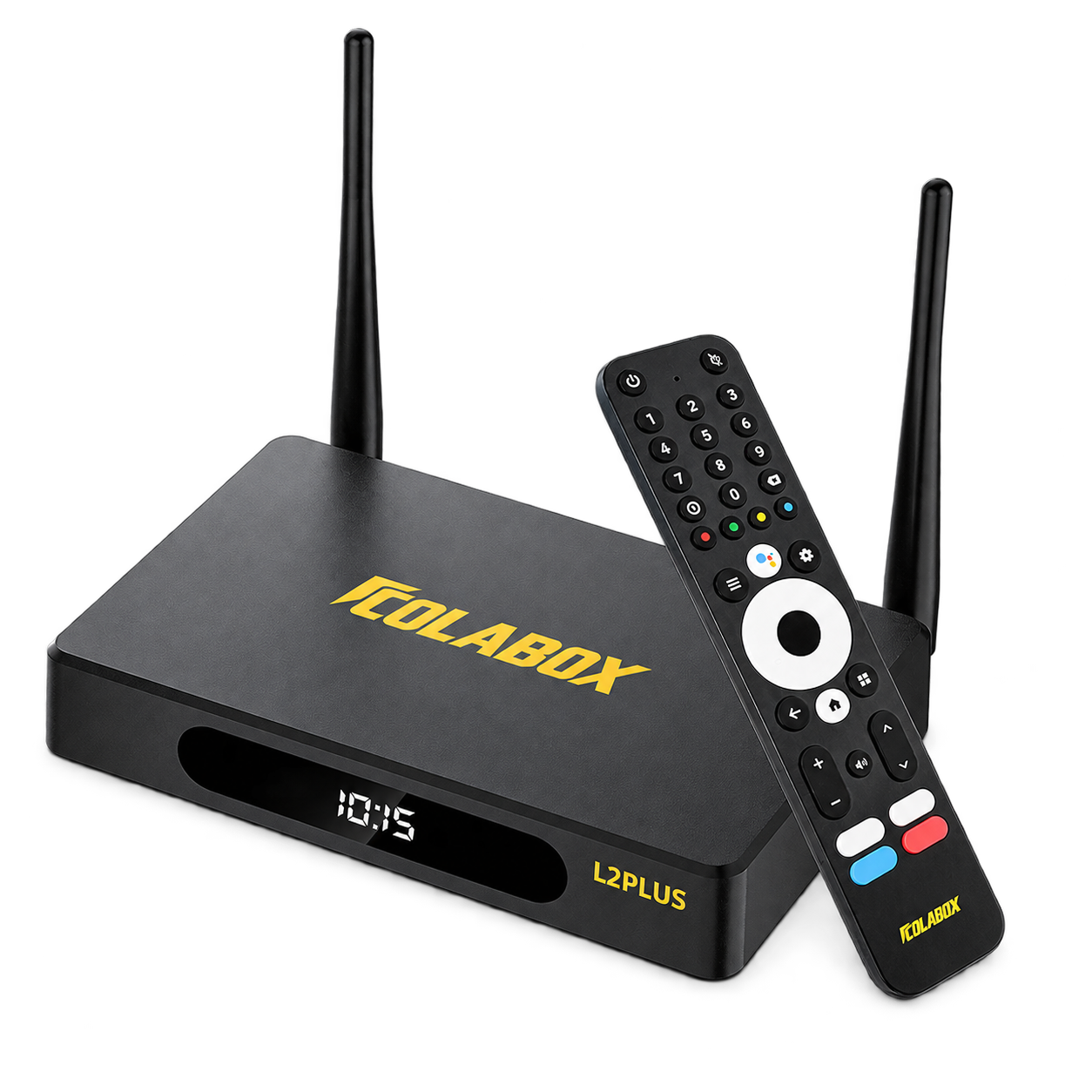 ColaBox L2 Plus media player and voice remote